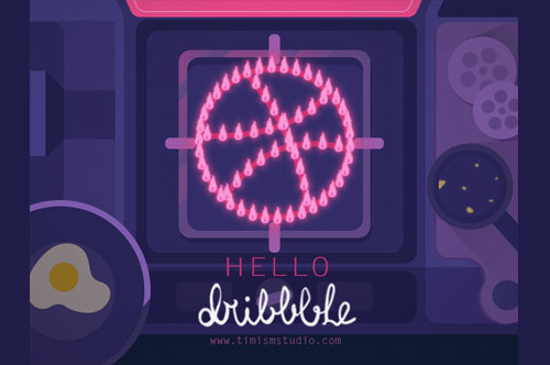 Dribbble投篮作品选集01